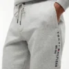 Pantaloncini in felpa con logo Tommy ricamato Pantaloncini in felpa con logo Tommy ricamato