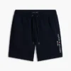 Pantaloncini in felpa con logo Tommy ricamato
