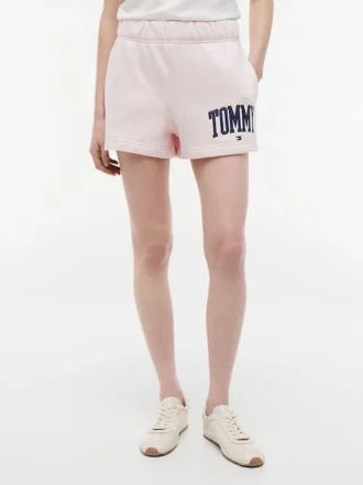 Pantaloncini in felpa con logo Varsity Tommy Pantaloncini in felpa con logo Varsity Tommy