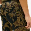 Pantaloncini in lino con stampa tropicale Pantaloncini in lino con stampa tropicale