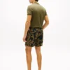 Pantaloncini in lino con stampa tropicale Pantaloncini in lino con stampa tropicale