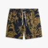 Pantaloncini in lino con stampa tropicale Pantaloncini in lino con stampa tropicale