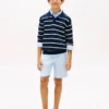 Pantaloncini in misto lino per bambini
