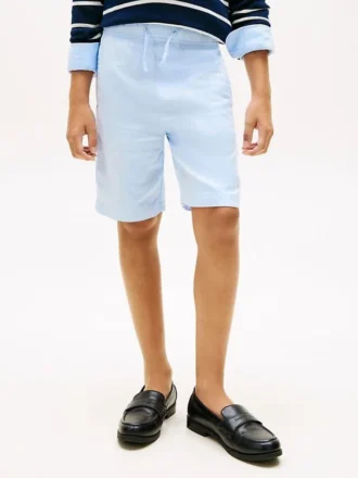 Pantaloncini in misto lino per bambini