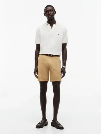 Pantaloncini in seersucker Regular Fit da 7″