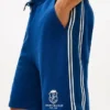 Pantaloncini in spugna con monogramma Pantaloncini in spugna con monogramma