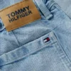 Pantaloncini larghi in denim stile marinaro per bambini Pantaloncini larghi in denim stile marinaro per bambini