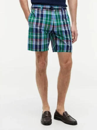 Pantaloncini Madras da 7″ a vestibilità regolare