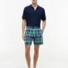 Pantaloncini Madras da 7″ a vestibilità regolare Pantaloncini Madras da 7″ a vestibilità regolare