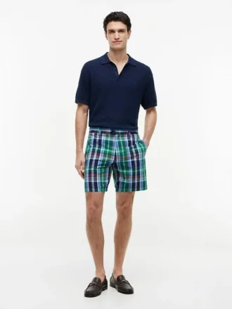Pantaloncini Madras da 7″ a vestibilità regolare