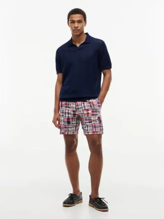Pantaloncini Patchwork Madras Regular Fit 7″