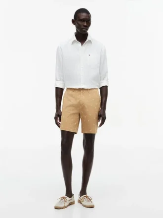Pantaloncini Regular Fit da 7″ con stampa ad ancore