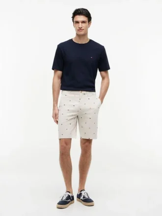 Pantaloncini Regular Fit da 9″ con stampa bandiera da vela
