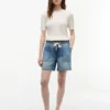 Pantaloncini utility in denim Pantaloncini utility in denim