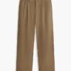Pantaloni a pieghe dal taglio ampio in tessuto Paper-Touch Pantaloni a pieghe dal taglio ampio in tessuto Paper-Touch