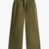 Pantaloni a vita alta e gamba larga per bambini