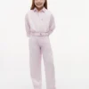 Pantaloni a zampa con cintura per bambina Pantaloni a zampa con cintura per bambina