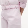 Pantaloni a zampa con cintura per bambina Pantaloni a zampa con cintura per bambina