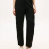 Pantaloni a zampa in misto lino sartoriali Pantaloni a zampa in misto lino sartoriali