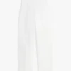 Pantaloni a zampa in misto lino sartoriali Pantaloni a zampa in misto lino sartoriali