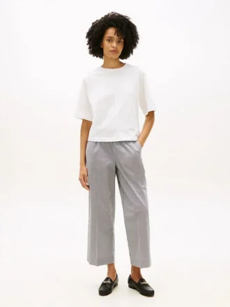 Pantaloni alla caviglia a gamba larga