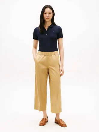 Pantaloni alla caviglia a gamba larga