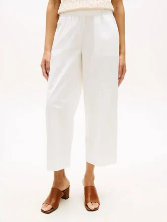 Pantaloni alla caviglia a gamba larga