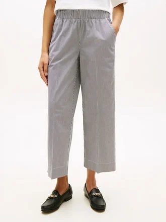 Pantaloni alla caviglia a gamba larga