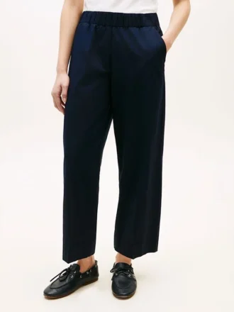 Pantaloni alla caviglia a gamba larga