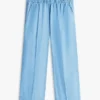 Pantaloni alla caviglia a gamba larga Pantaloni alla caviglia a gamba larga