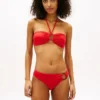 Pantaloni bikini classici con anello