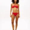 Pantaloni bikini classici con anello