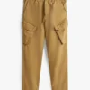Pantaloni cargo dritti tinti in capo Pantaloni cargo dritti tinti in capo