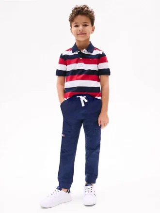 Pantaloni cargo elasticizzati da bambino