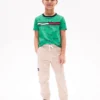 Pantaloni cargo elasticizzati da bambino