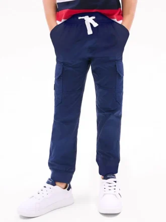 Pantaloni cargo elasticizzati da bambino