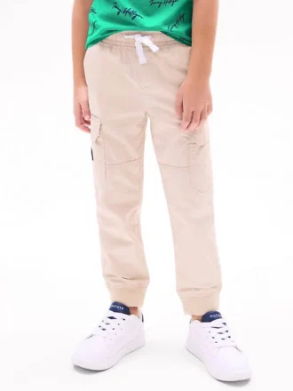 Pantaloni cargo elasticizzati da bambino