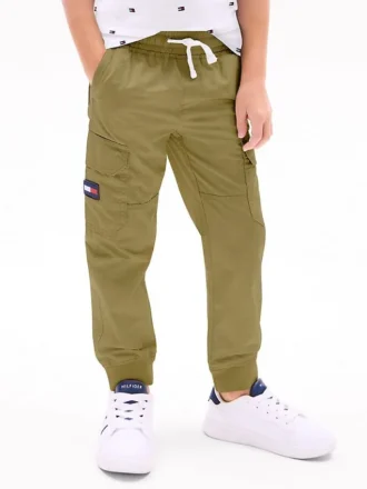 Pantaloni cargo elasticizzati da bambino