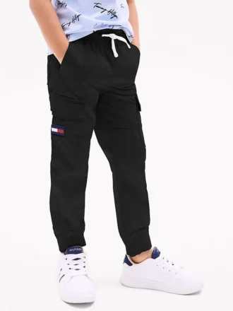 Pantaloni cargo elasticizzati da bambino