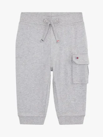 Pantaloni cargo in maglia per neonati