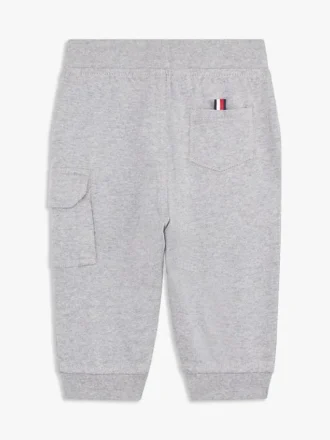 Pantaloni cargo in maglia per neonati