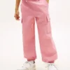 Pantaloni cargo jogger in chino elasticizzato per bambini Pantaloni cargo jogger in chino elasticizzato per bambini