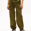 Pantaloni cargo jogger in chino elasticizzato per bambini