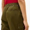 Pantaloni cargo jogger in chino elasticizzato per bambini