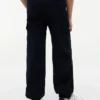 Pantaloni cargo jogger in chino elasticizzato per bambini