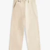 Pantaloni chino larghi elasticizzati per bambini Pantaloni chino larghi elasticizzati per bambini