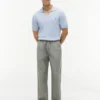 Pantaloni comodi in misto cotone e lino Pantaloni comodi in misto cotone e lino