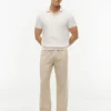 Pantaloni comodi in misto cotone e lino Pantaloni comodi in misto cotone e lino