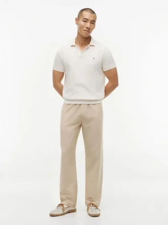 Pantaloni comodi in misto cotone e lino Pantaloni comodi in misto cotone e lino