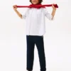 Pantaloni comodi in misto lino per bambini